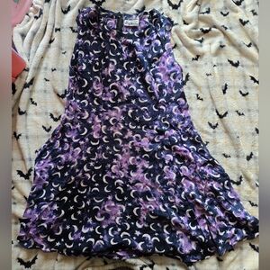 Hary Dary International M Celestial Tie-Dye Moon & Star Dress